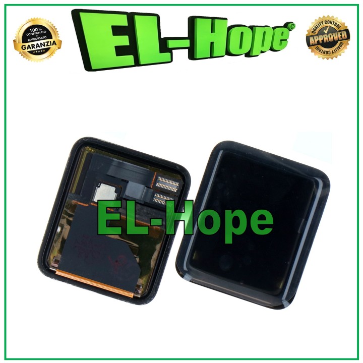 Écran tactile LCD pour montre connecte'e Apple Watch se'rie 1 A1553 A1802, verre de 38 mm