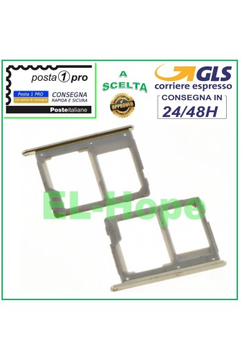 COMPARTIMENT DE CHARIOT À FENTE CARTE NANO SIM CARTE SD SAMSUNG GALAXY A3 2016 SM A310 F OR