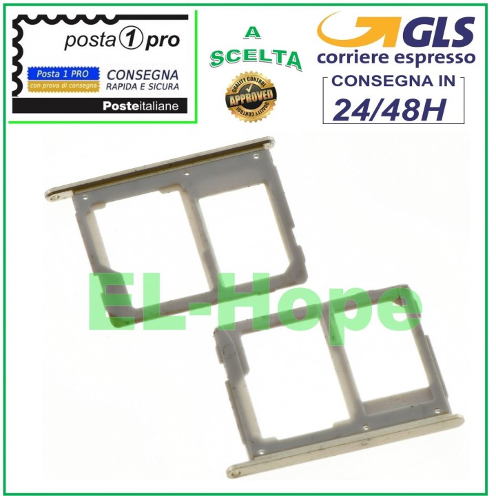 COMPARTIMENT DE CHARIOT À FENTE CARTE NANO SIM CARTE SD SAMSUNG GALAXY A3 2016 SM A310 F OR