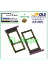 Compartiment pour carte SIM et carte micro SD pour Samsung Galaxy S9+ Plus SM G965 F Violet