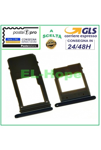 Emplacement pour carte SIM + Micro SD Samsung Galaxy A5 2017 SM A520 F Noir
