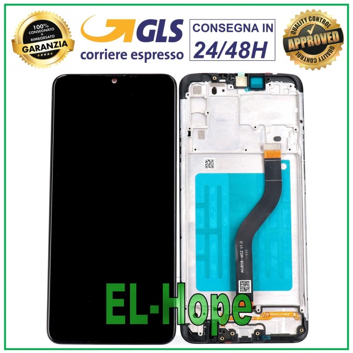 Écran LCD + cadre e'gal d origine Samsung Galaxy A20S SM A207 Écran tactile
