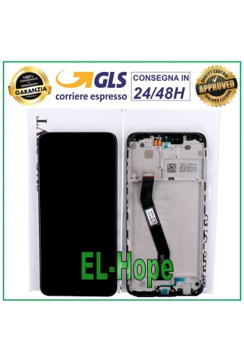 Écran LCD + cadre d origine Xiaomi Redmi 8 M1908C3IG Écran tactile en verre noir
