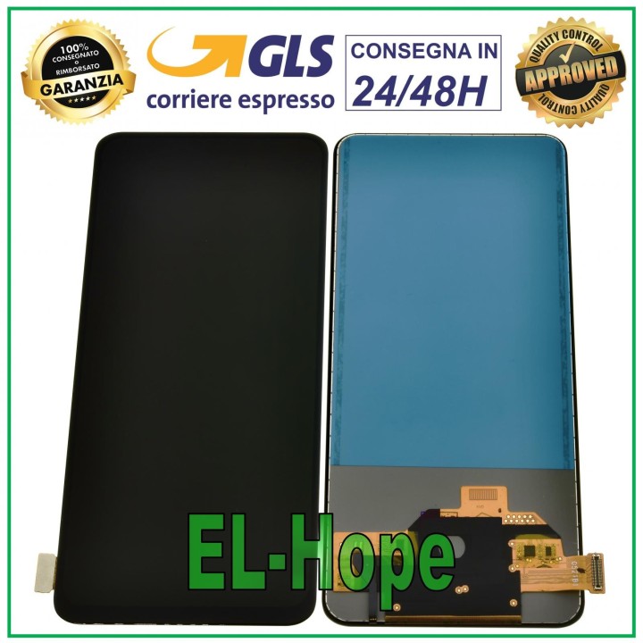 Écran tactile LCD TFT noir pour Oppo Reno CPH1917