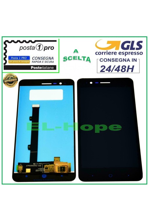 Écran LCD tactile noir pour ZTE Blade A510 A510C BA510C