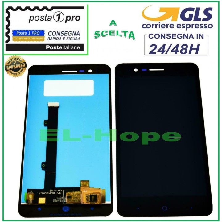 Écran LCD tactile noir pour ZTE Blade A510 A510C BA510C