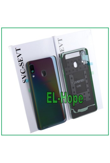 Cache batterie d origine Samsung Galaxy A40 SM-A405 Noir