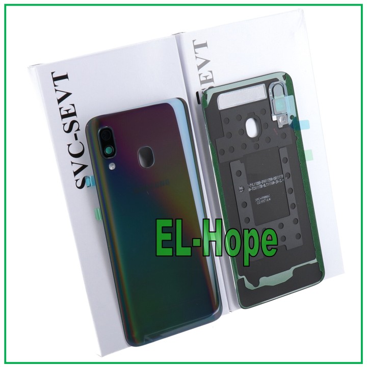 Cache batterie d origine Samsung Galaxy A40 SM-A405 Noir