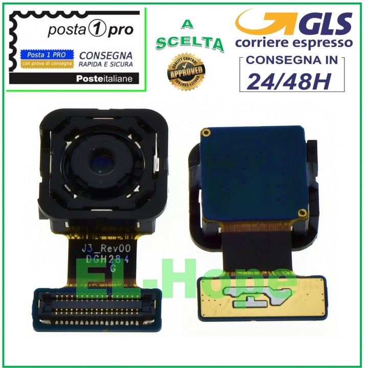 Module came'ra arrie're pour Samsung Galaxy J6 2018 SM-J600F (plat et flexible)