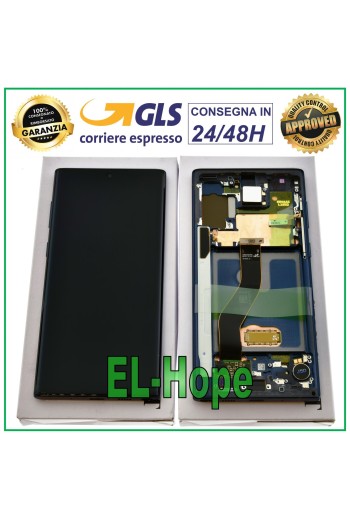 Écran LCD d origine Samsung Galaxy Note 10 SM-N970 N970F Écran tactile noir