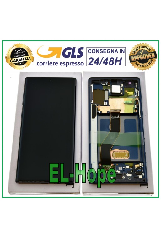 Écran LCD d origine Samsung Galaxy Note 10 SM-N970 N970F Écran tactile noir