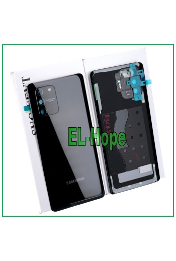 Coque arrière d origine Samsung Galaxy S10 Lite SM-G770, coque de batterie noire Prisma