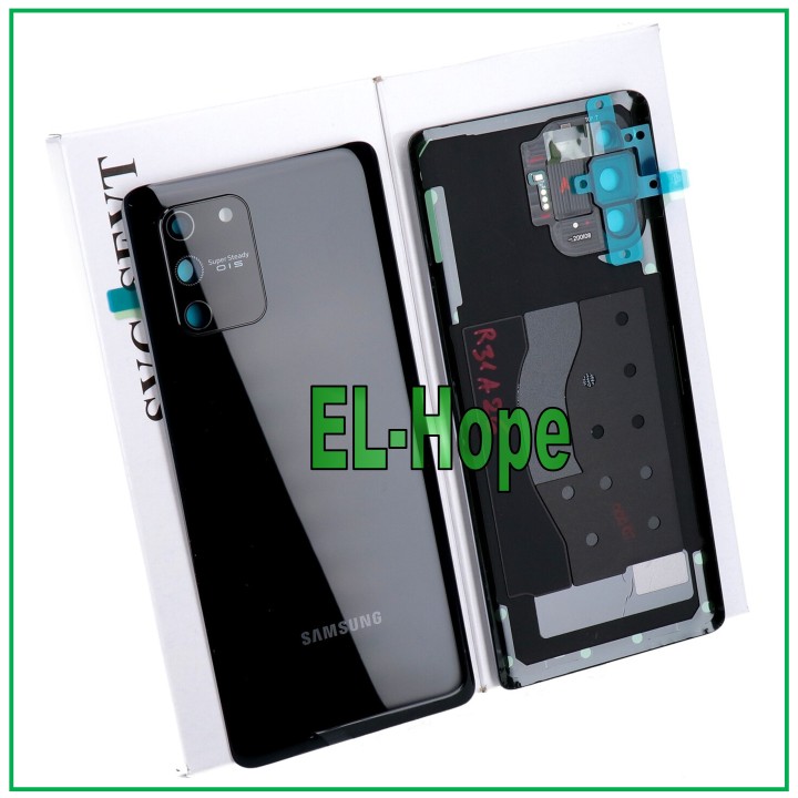 Coque arrie're d origine Samsung Galaxy S10 Lite SM-G770, coque de batterie noire Prisma