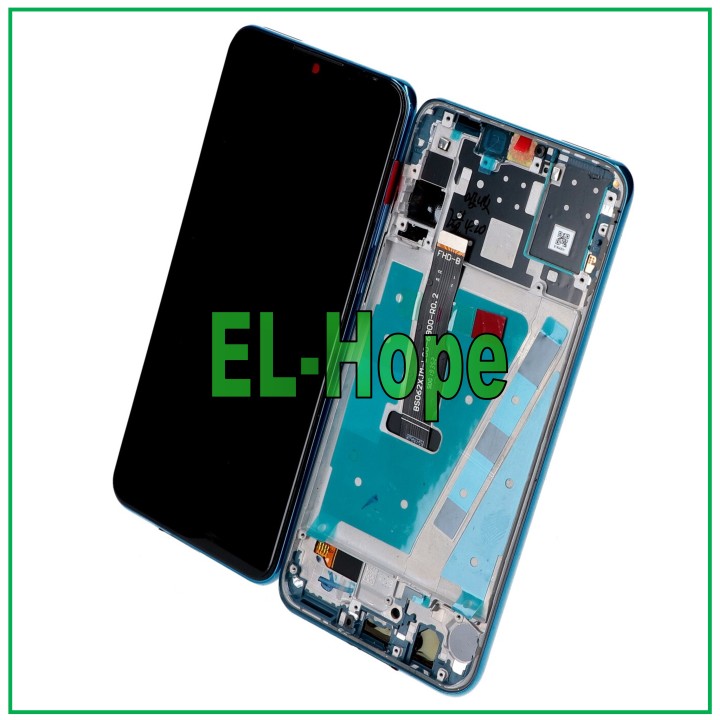 Cadre d affichage pour Huawei P30 Lite Nouvelle e'dition 24 MP Écran tactile assemble' Bleu