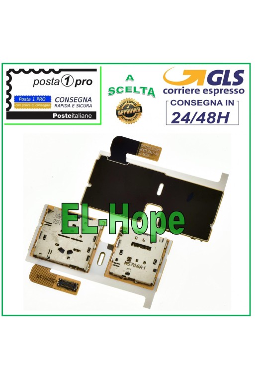 LECTEUR DE CARTE SIM SAMSUNG GALAXY TAB S2 9.7 SM-T815 SM-T819 EMPLACEMENT MICRO SD