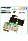 LECTEUR DE CARTE SIM SAMSUNG GALAXY TAB S2 9.7 SM-T815 SM-T819 EMPLACEMENT MICRO SD