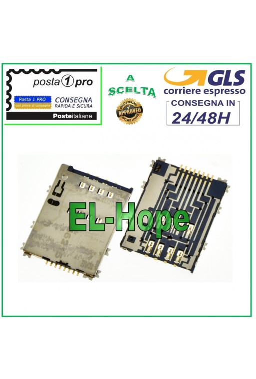 LECTEUR DE CARTE SIM SAMSUNG GALAXY TAB 2 GT P5100 P5110 P6800 S5250