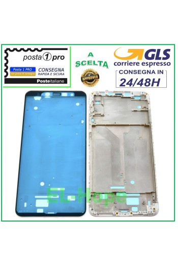 Cadre central LCD latéral pour Xiaomi Redmi S2 M1803E6G Blanc