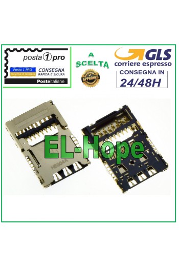 Lecteur de carte SIM Micro SD pour Motorola Moto G5 XT1675 XT1672