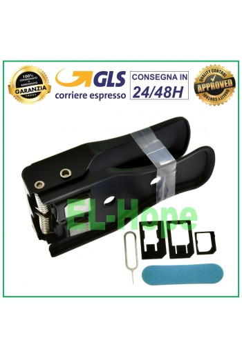 KIT D ADAPTATEUR DE CARTE SIM À DOUBLE COUPE POUR SMARTPHONE MICRO ET NANO