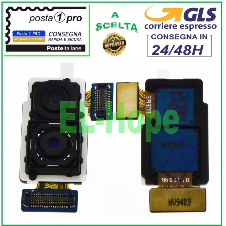 CAMÉRA ARRIÈRE POUR SAMSUNG GALAXY A20E SM-A202F MODULE FLEXIBLE DE CAMÉRA ARRIÈRE