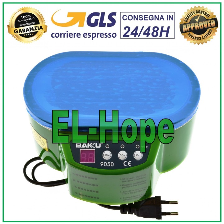 Machine a' laver les cuves a' ultrasons, bain chimique, nettoyage des cartes me'res PCB, 50 W