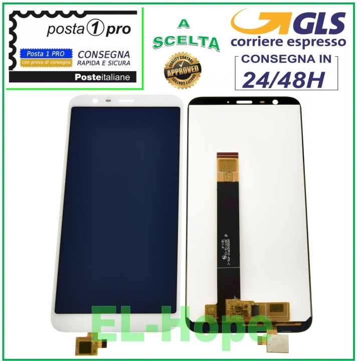 Écran LCD tactile blanc pour Meizu M8C, M908L, M810H et M810L