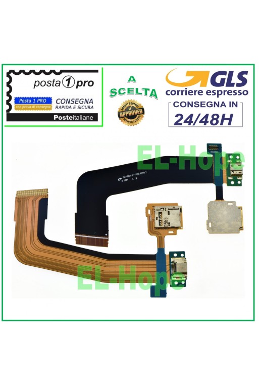 CONNECTEUR DE CHARGE MICROPHONE LECTEUR SIM SAMSUNG GALAXY TAB S 10.5 SM-T805 T800