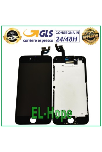 Écran LCD pour Apple iPhone 6 6G, écran tactile en verre noir, identique à l original