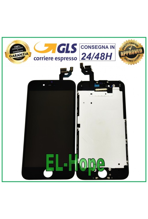 Écran LCD pour Apple iPhone 6 6G, écran tactile en verre noir, identique à l original