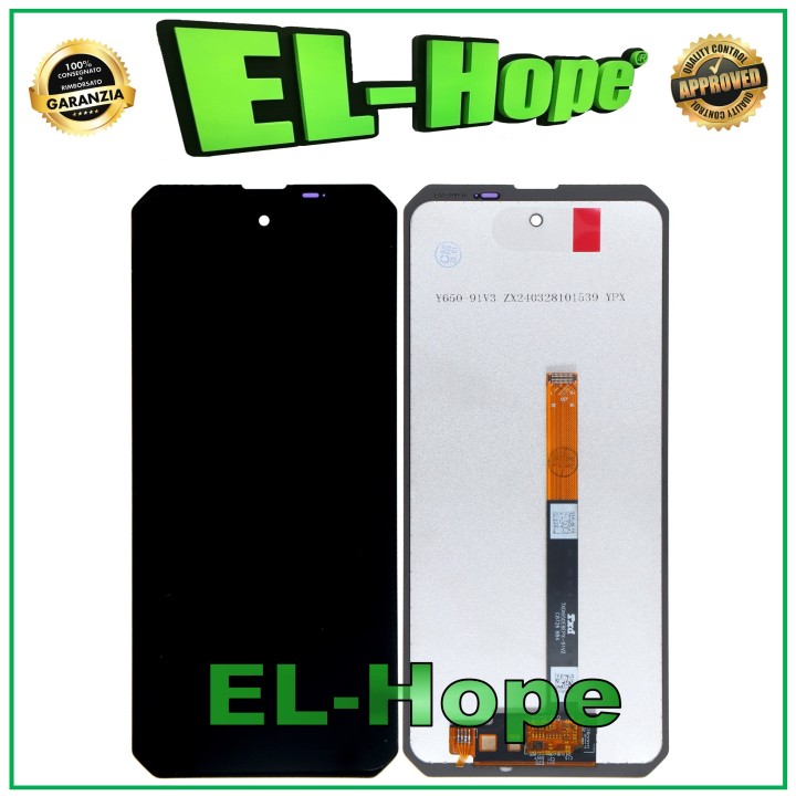 Écran LCD tactile assemble' noir pour Blackview BV8900/BV8900 Pro