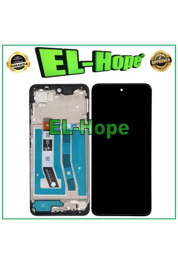 Écran LCD + châssis pour Motorola Moto G54 XT-2343 XT234 Écran tactile en verre noir