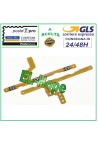 TOUCHES LATÉRALES PLATES VOLUME TOUCHE MARCHE/ARRÊT SAMSUNG GALAXY A20 SM-A205F