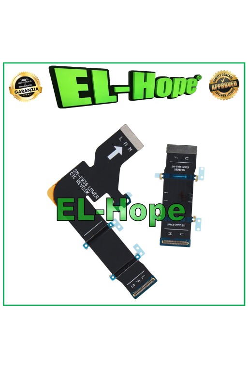 PAIRE DE CARTES D AFFICHAGE À CONNEXION PLATE EN HAUT ET EN BAS POUR SAMSUNG GALAXY Z FOLD 4 SM-F936
