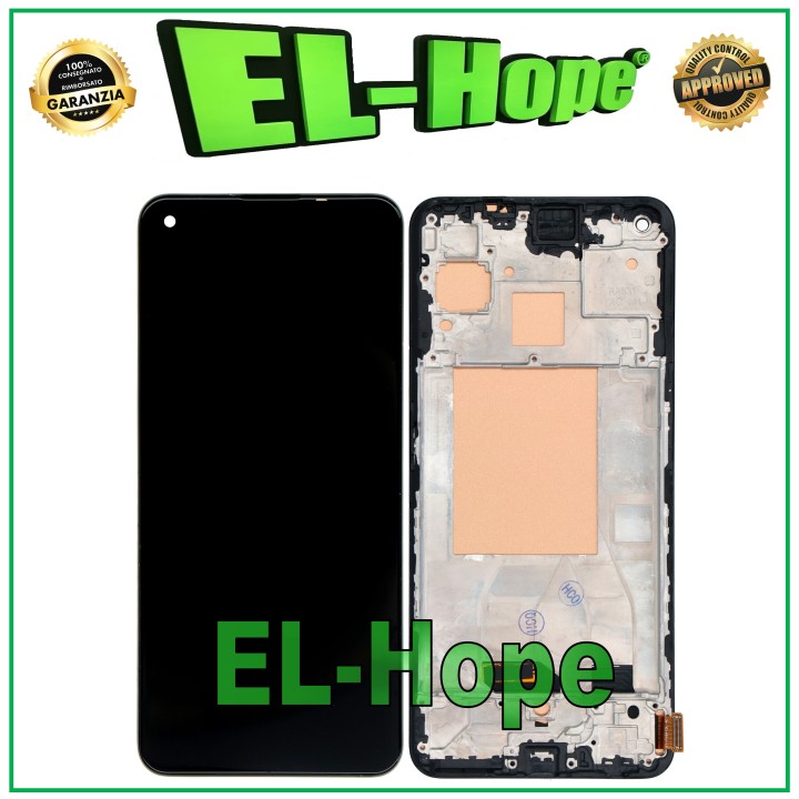 Écran LCD TFT + châssis pour Oppo Realme GT 5G RMX2202, e'cran tactile assemble'