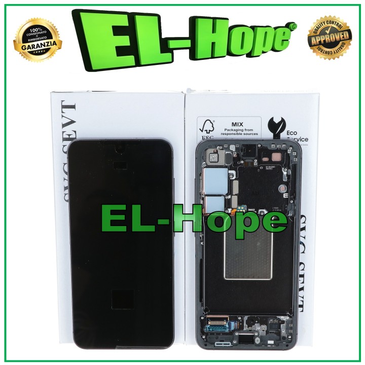 Écran tactile LCD d origine pour Samsung S24 5G SM-S921 Noir Onyx GH82-33287A