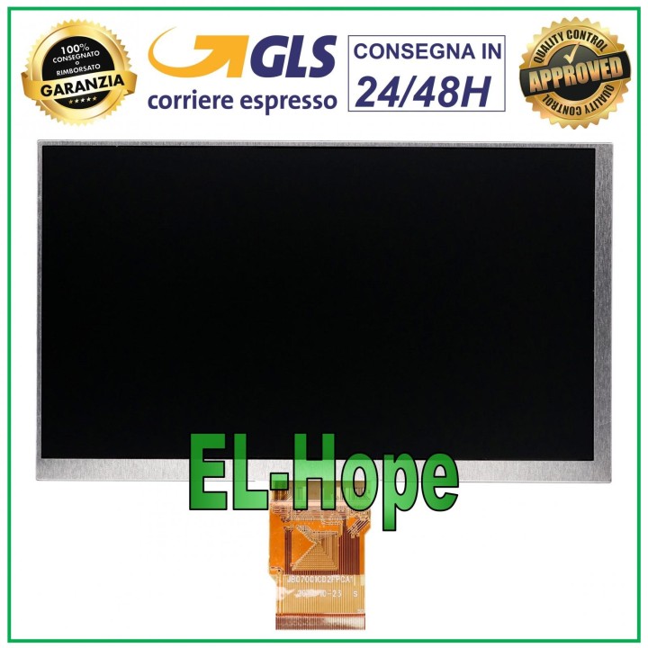 ÉCRAN LCD MEDIACOM 720M M-MP720M 721M M-MP721M ÉCRAN DE MONITEUR ORIGINAL 7.0