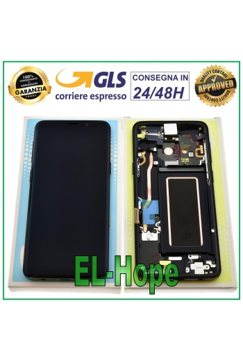 Écran LCD d origine Samsung Galaxy S9 SM-G960F 2018 Écran tactile Noir