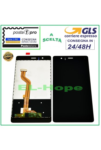 Écran LCD tactile noir pour Huawei P9 EVA-L09 L19 L29