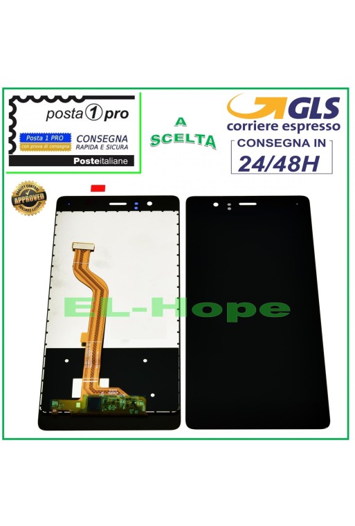 Écran LCD tactile noir pour Huawei P9 EVA-L09 L19 L29