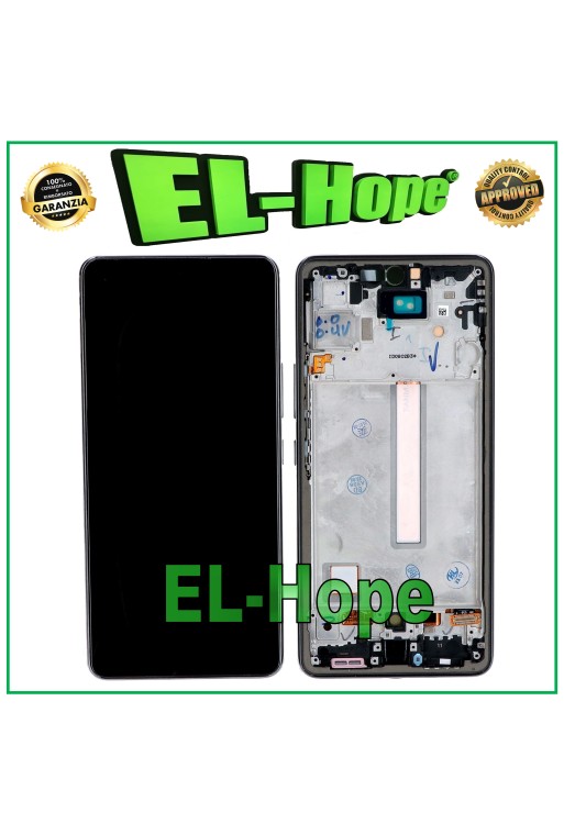 Écran LCD TFT pour Samsung Galaxy A53 5G 2022 SM-A536 A536B, cadre tactile noir