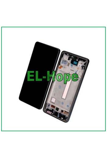Écran LCD OLED pour Samsung Galaxy A53 5G 2022 SM-A536 A536B, cadre tactile noir