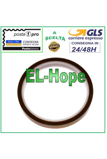 RUBAN ADHÉSIF THERMIQUE HAUTE TEMPÉRATURE KAPTON PROTECTION BGA 1CM 30MT