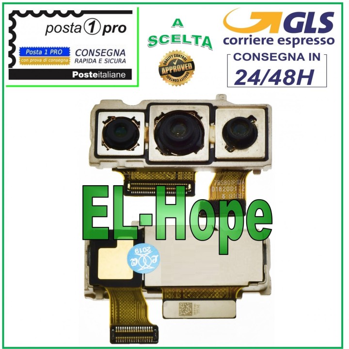 CAMÉRA ARRIÈRE POUR HUAWEI P20 PRO CLT-L09 L29 MODULE DE CAMÉRA FLEXIBLE PLAT