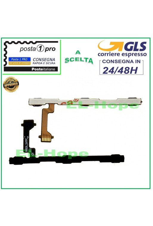 Touches de volume flexibles et plates pour ASUS Zenfone Go ZC500TG Z00VD