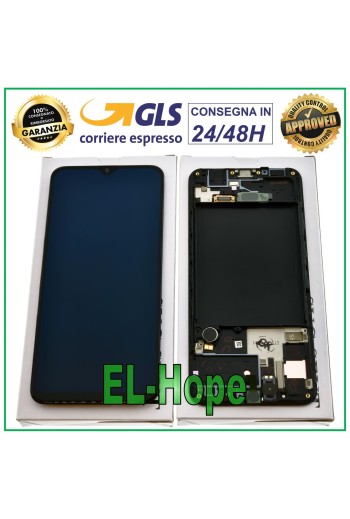 Écran LCD tactile Samsung Galaxy A30S SM-A307F 6,4 noir