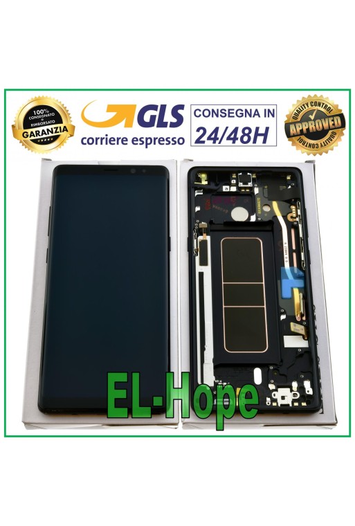 Écran LCD d origine Samsung Galaxy Note 8 SM-N950 SM-N950F Écran tactile noir