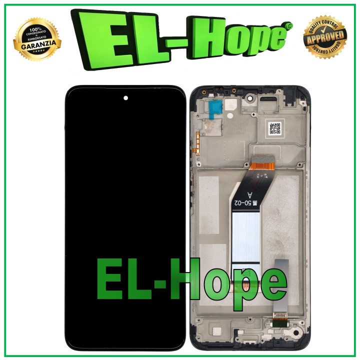 Écran LCD + châssis pour Xiaomi Redmi 10 2022 22011119UY 21121119SG Écran tactile