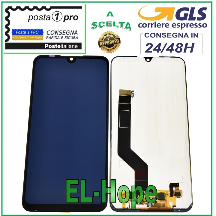 Écran LCD tactile assemble' pour Xiaomi Mi Play 5,84 pouces, noir