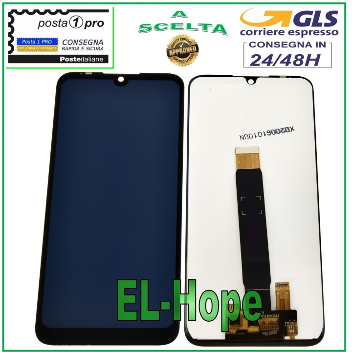 Écran LCD tactile en verre pour Motorola Moto E6 Plus XT2025 XT2052